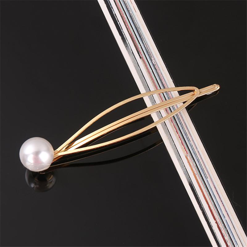 Korea Simple Metal Hair Clips Pins for Women Headwear Sweet Hairpins Barrettes Styling Hair Accessories Gift Dropshipping