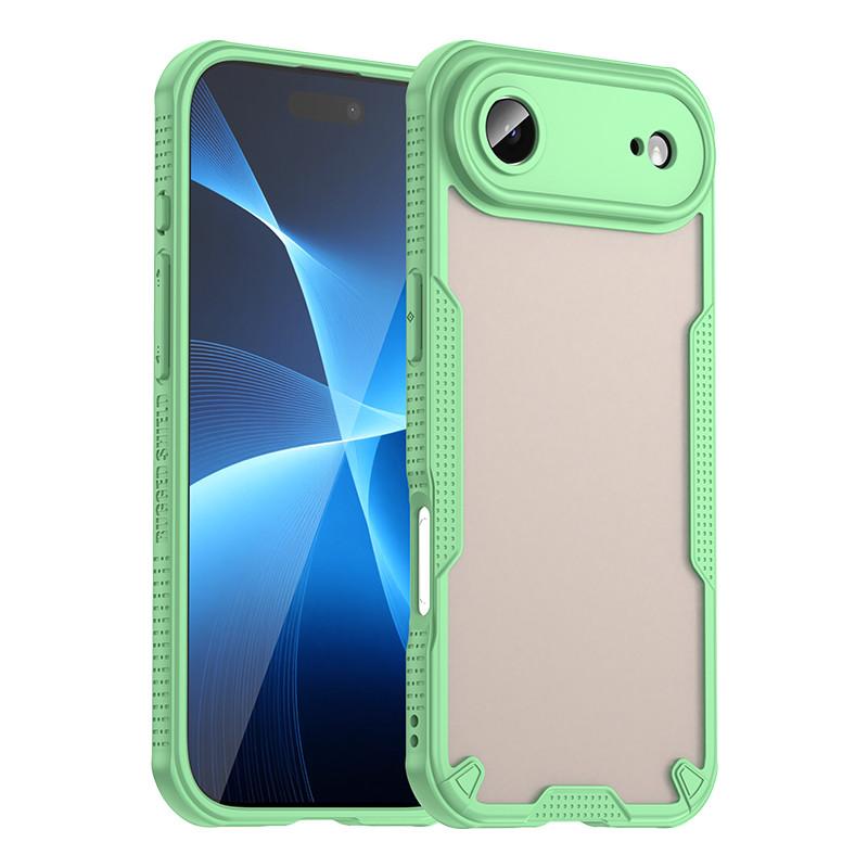 For iPhone Air-deksel iPhone 17 Air-deksel TPU-kant Slitesterk Matt Støtfanger Beskyttende Telefondeksler For iPhone 17 Pro Max Funda
