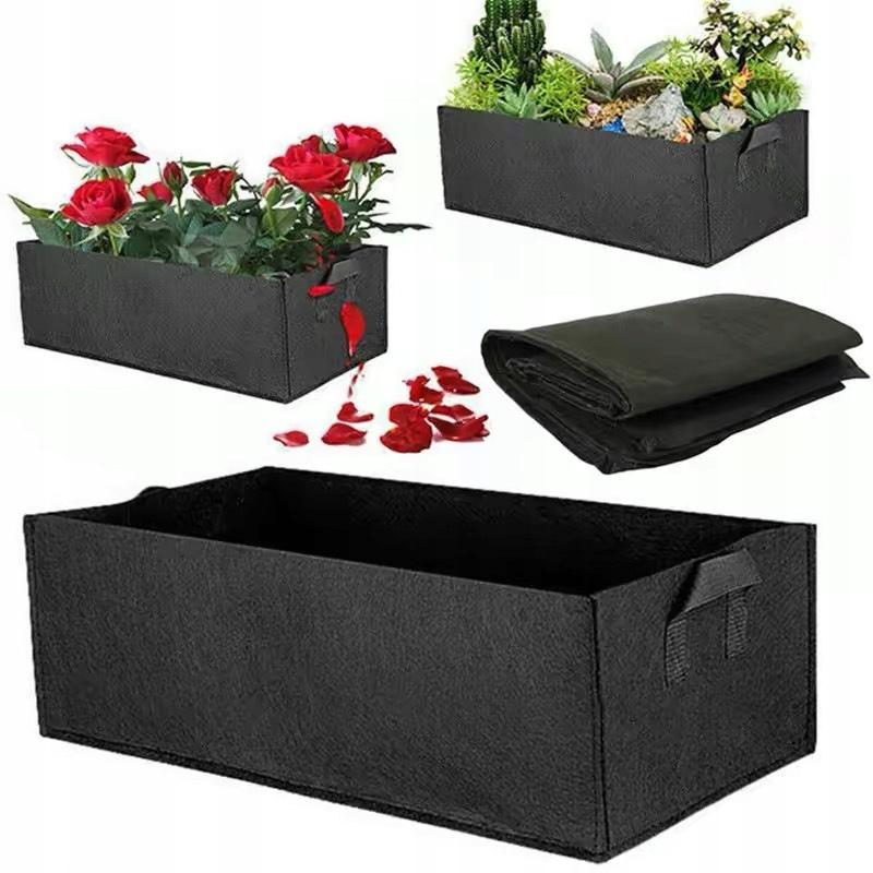 Vegetable Garden Garden Inspection Herbary Flower Pot Felt Box Balcony 100X60X20