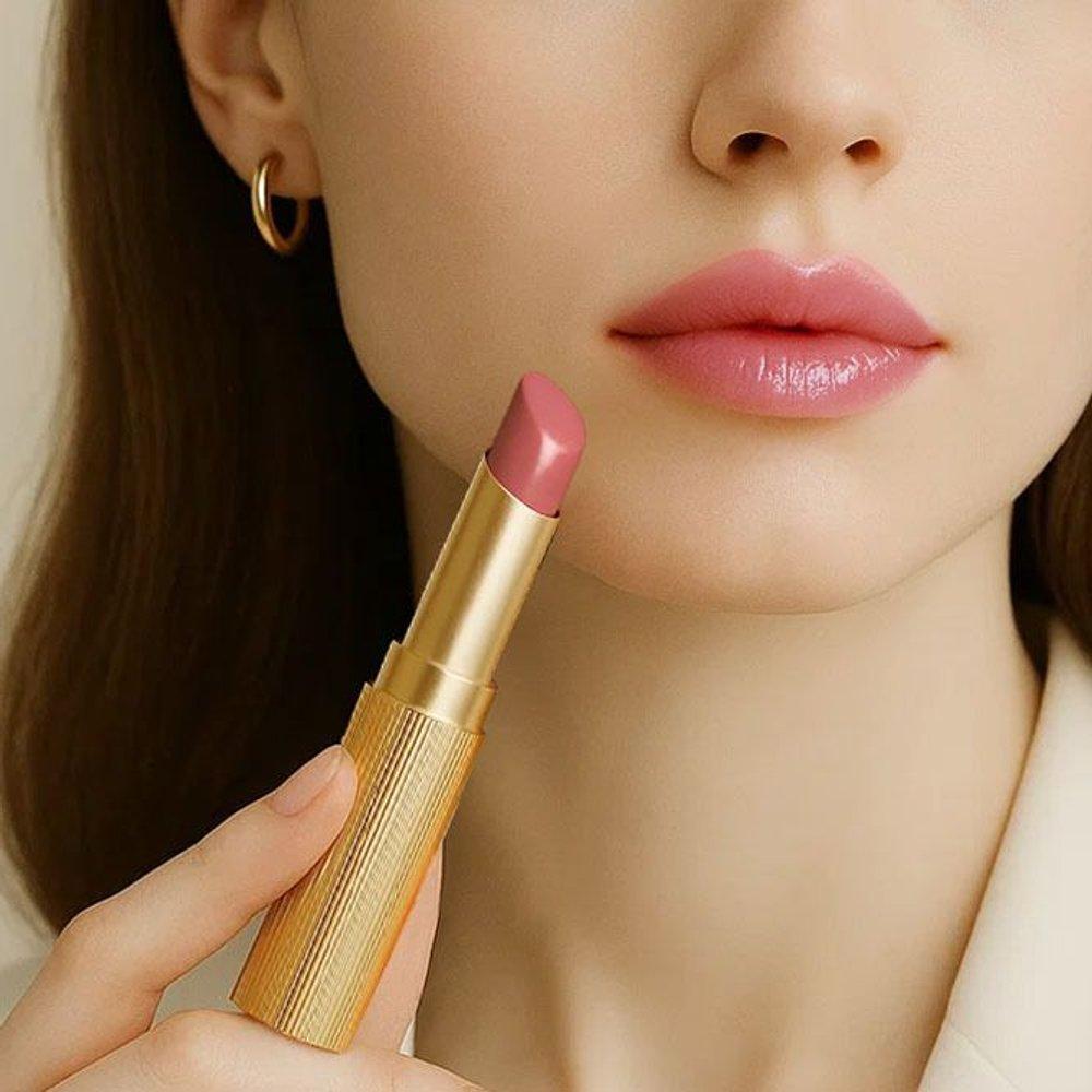 [Challand de Paris] Помада для губ Haute Jewel Shine 274 Roséa (Элегантный розово-бежевый)