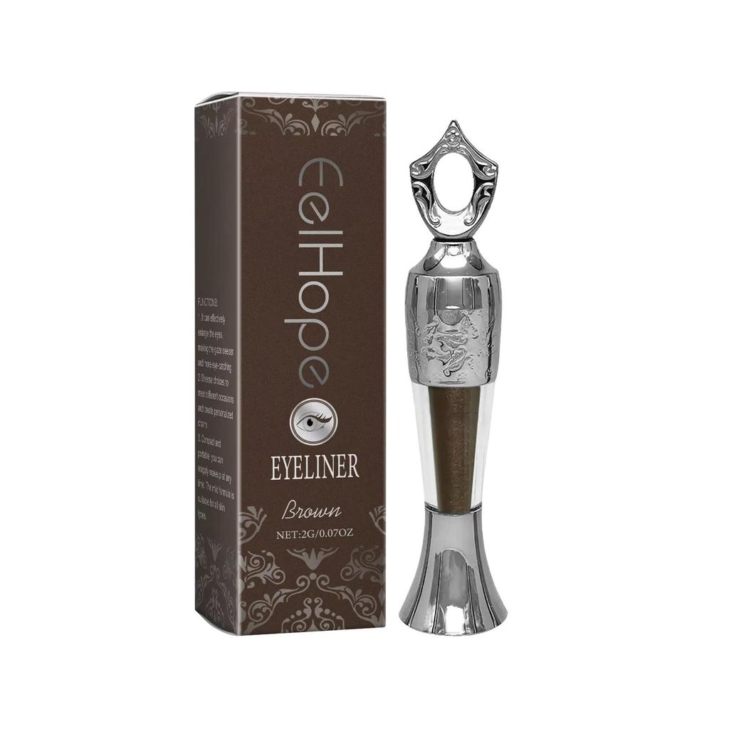 Waterproof Eyeliner Colours Lasting Sweatproof Quick Drying Smooth Black Liquid Eyeliner Natural Makeup Tools Cosmetics