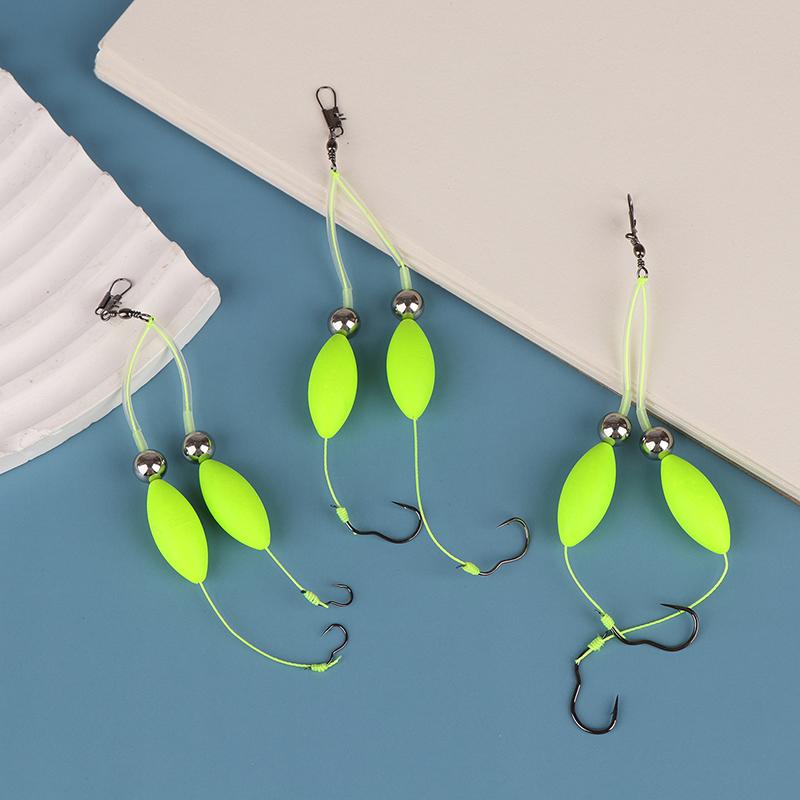1 Pcs Double Hook Fishing Hair Rigs Hook Suspension Anti Bottom Carp Fishing Hook Pesca Ready Made Carp Rigs Fishing Lure