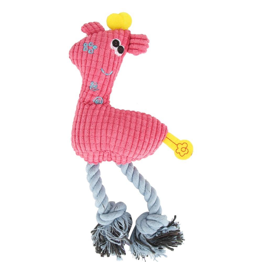 Quietschende Bissstelle Robuster Hundespielzeug Tierform Weiches Spielzeug Lebendige Farbe Stabile Konstruktion Quietschendes Spielzeug Zerrspiel