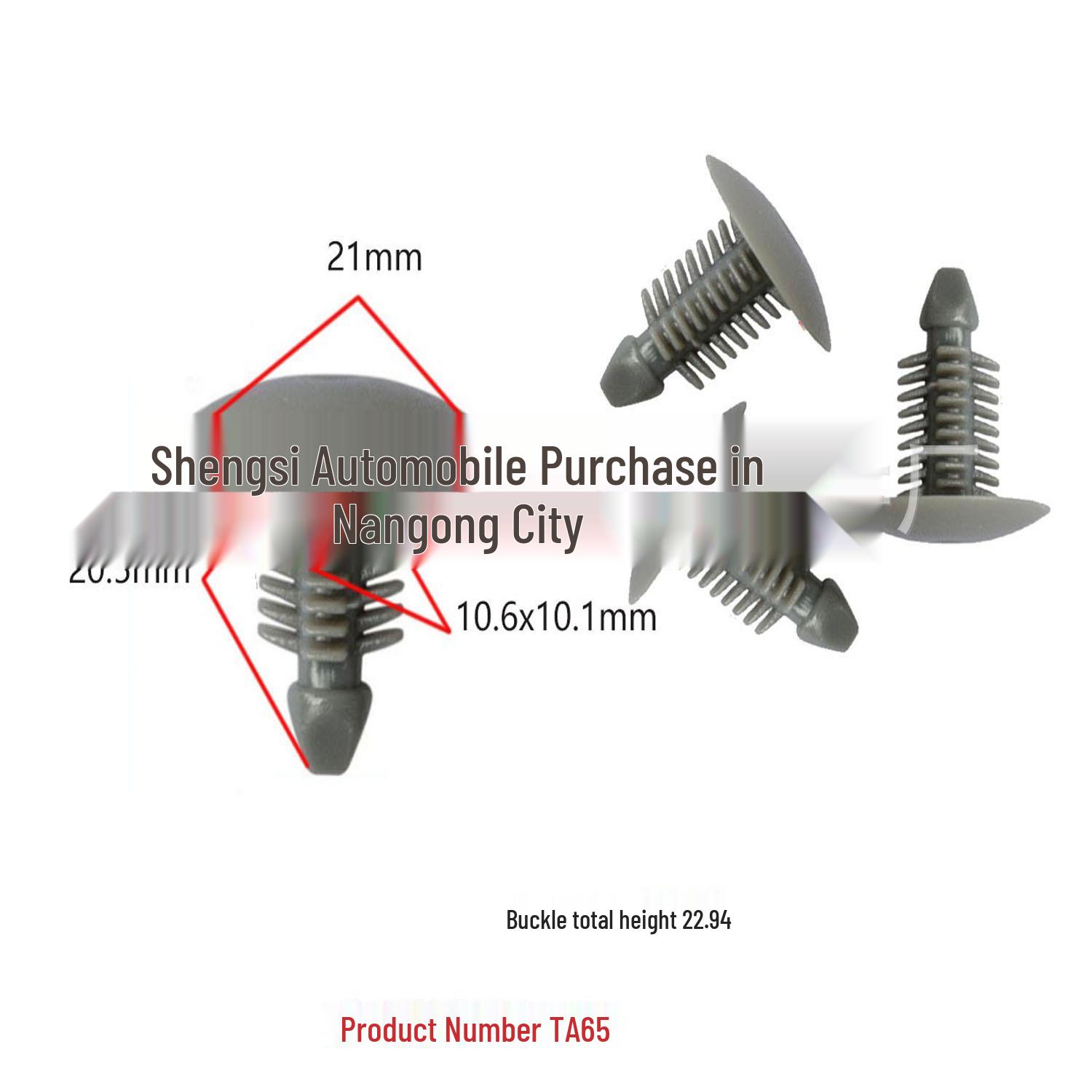 

European Car Headliner & Trunk Trim Fastening Clip Set 10000 Clips