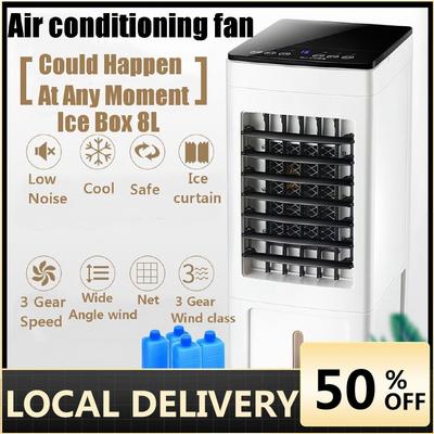 8L Portable Air Conditioner Conditioning Fan Humidifier Cooler Cooling System Mini Air Conditioner Cooling Fan