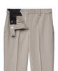 MUSINSA STANDARD WOMAN Women'S Slim Straight Hidden Elastic Waist Slacks [Light Beige]