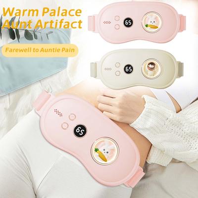 Warming Belt For Menstruation Hot Compress Massage Vibration Waist  Digital Display