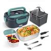 Dual-Use Electric Heating Lunch Box with Insulation for Home and Car