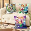 The J-Jetsons Cushion Cover Soft Short Plush Pillow Cover Smooth Cozy Texture Aesthetic Cushion Case Home Decor