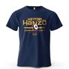 Hattori Hanzo Printed Men's T-Shirt Cotton Oversized Anime Fashion Graphic Tees for Women Tops Streetwear Cultural Apparel