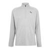 Puma Mens Performance Quarter Zip Tailored Long-Sleeved Top