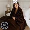 Blanket blanket for bed warm nice bedspread gift 200x220 cm brown name day