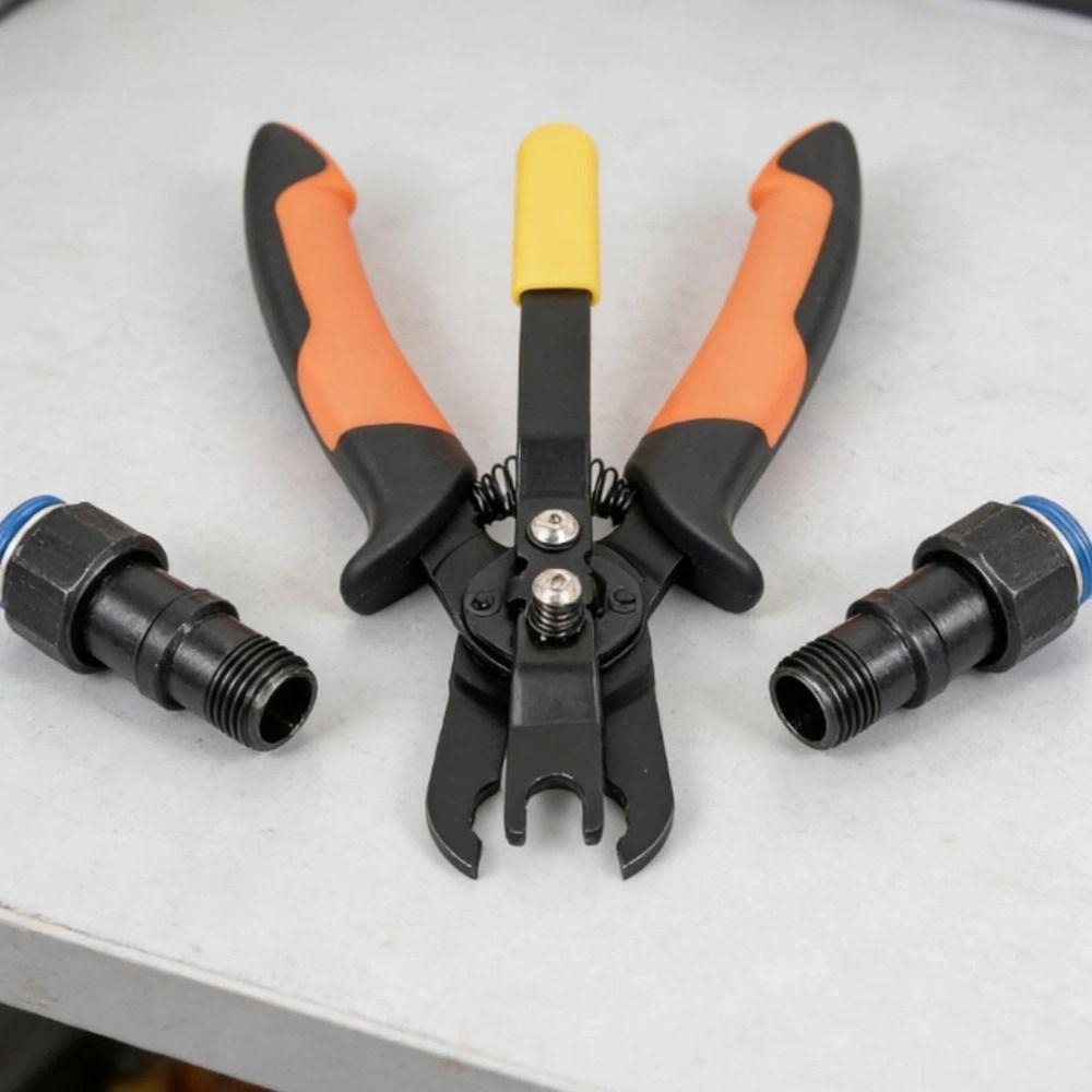 Carbon Steel Push to Connect Disconnect Tong Tool Air Line Removal Tool Industrial Maintenance