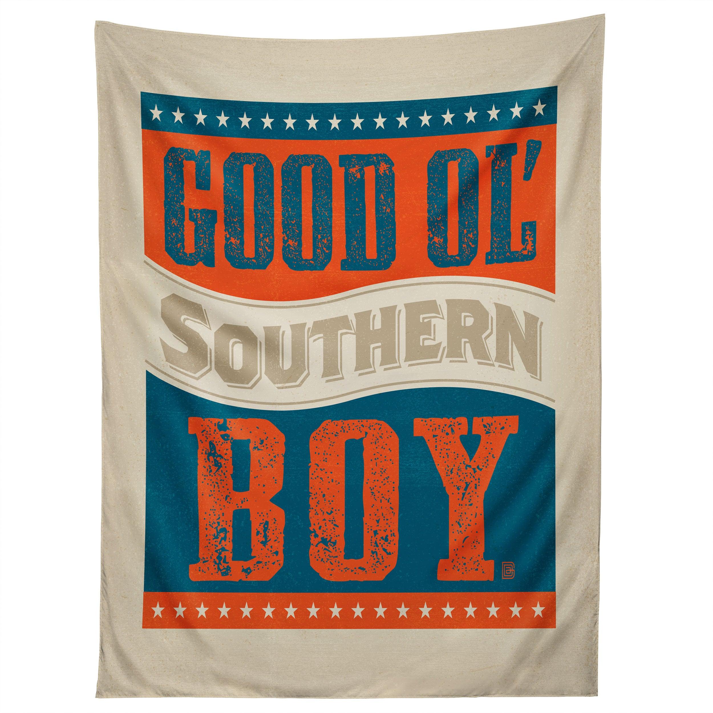 GOOD OL BOY tapestry 75x100