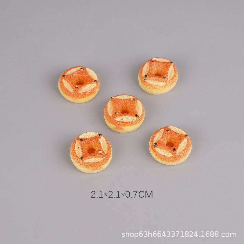 Mini Miniature Breadboard Dessert Model Simulation Play House Toy Shelf Ornament Edible Play Doll House Small Ornament