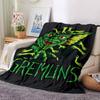 1pc Gremlins Throw Blanket Soft Flannel, Cozy All Season Polyester Perfect for Home, Office