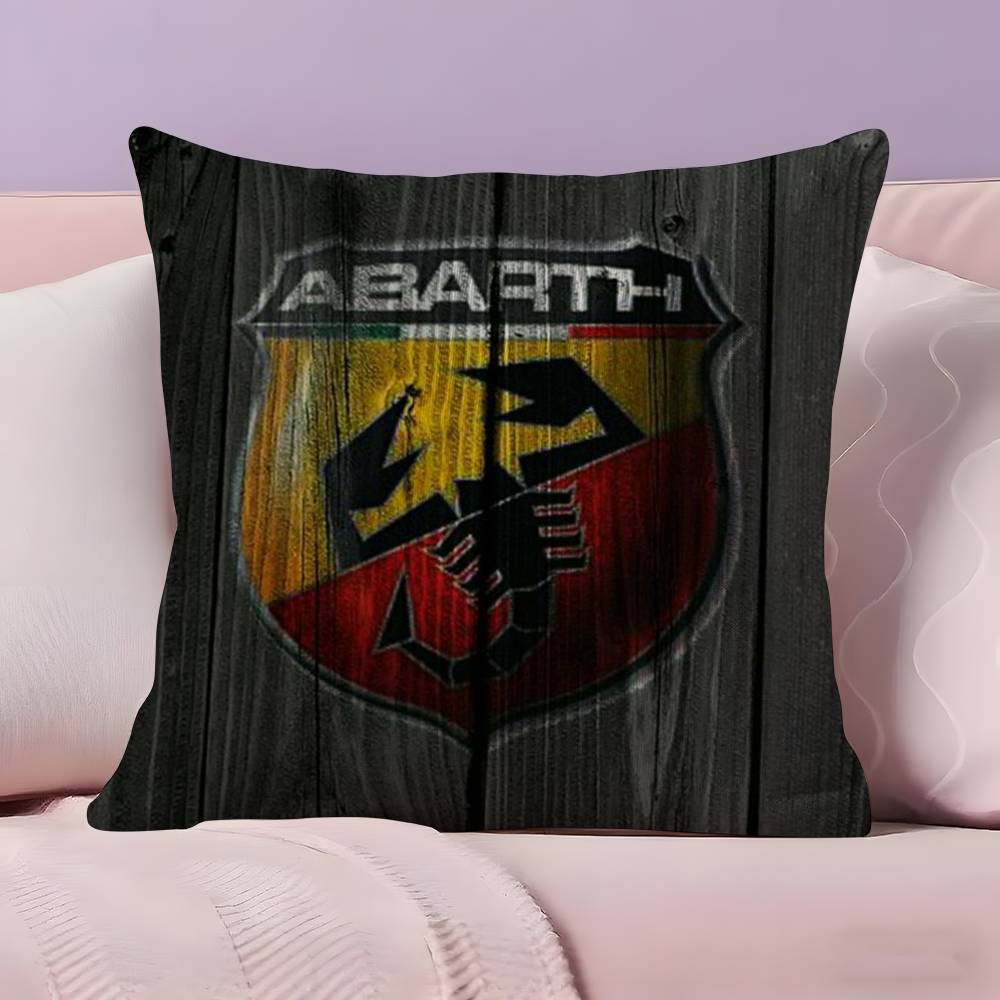 A-Abarth Scorpion Pillow Case Ultra Soft Skin Friendly Fabric Cloud Like Comfort & Concealed Zipper