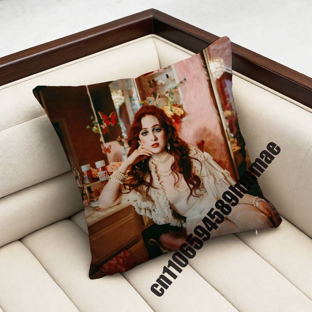 For Singer C-Chappell Roan Throw Pillow Case Sham 30X30Cm 45X45Cm 50X50Cm Square Office Cushion Cover