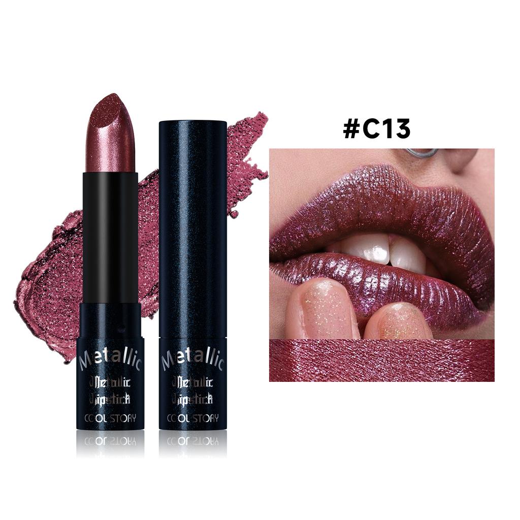 15 krāsu smalku mirdzumu lūpu krāsa sarkana melna perlamutra lūpu tonis ūdensnoturīga neķīpīga kausa spīdīga noturīga viegli krāsojama dimanta lūpu krāsa