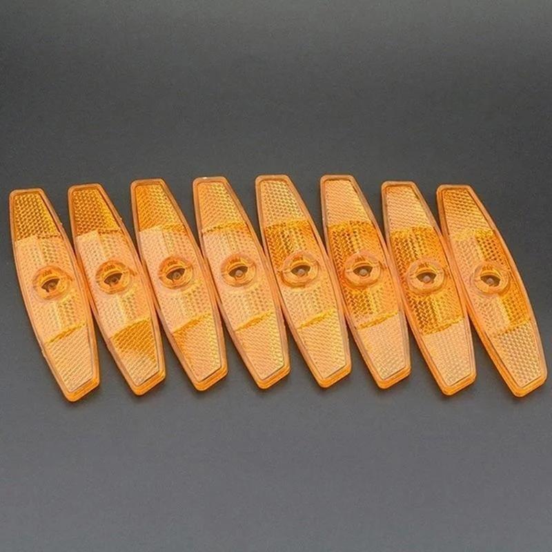 Tail Light Spoke Decorative Reflector Strip Bicycle Night Warning Light Rear Night Light Front Panel Mountain Bike Rear LS