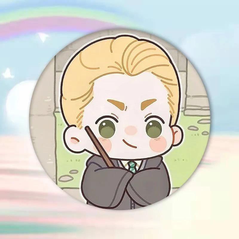 Аниме значок-брошь в Q-версии 58mm Laser