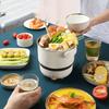 Multifunction Folding Electric Hot Pot Mini Portable Travel Induction Cookers Split Type Cooking Pot with Handle