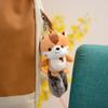 Kawaii Squirrel Plush Toys Simulation Animal Dolls Stuffed Soft Keyring Bag Pendant Home Decorative For Children Girls