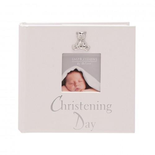 Christening Pearlised Photo Album 4 x 6