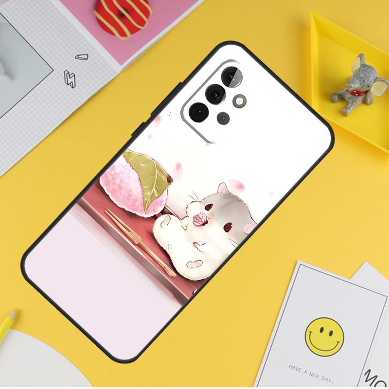 Hamsters Case For Samsung Galaxy A15 A17 A54 A34 A14 A13 A23 A33 A53 A52 A32 A12 A56 A36 A16 A35 A55