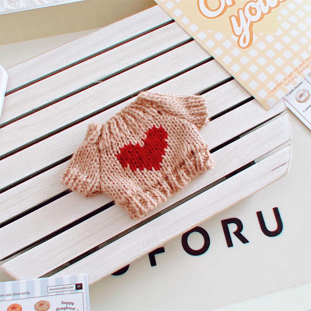 Lalka Wełniana Czapka dla 15cm Labubu Czapka Kawaii Śliczne Akcesoria dla Lalki Zabawki dla Dzieci Dziewczynek