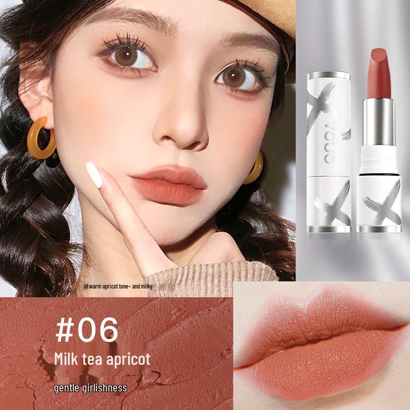 

Бархатная матовая помада - Стойкая, Не скатывается, Не липкая, Водостойкая, Не сушит, Гладкий мягкий матовый финиш