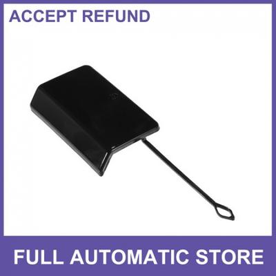 Car Tow Hook Eye Hole Cover Cap ONE  for Mercedes-Benz E550 Black Rear