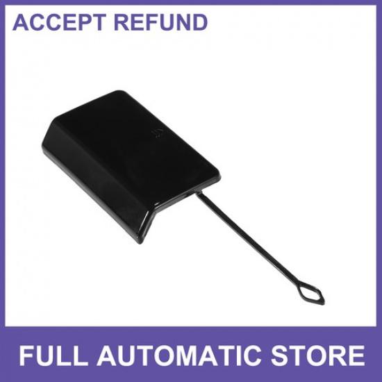 

Car Tow Hook Eye Hole Cover Cap ONE for Mercedes-Benz E550 Black Rear
