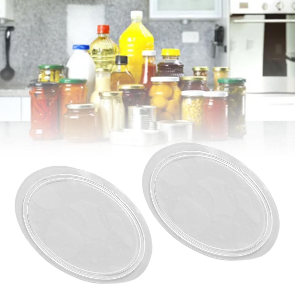 10 Pcs One Handed Gadgets Adhesive Clear One Handed Jar Bottle Lid Opener for Weak Hand
