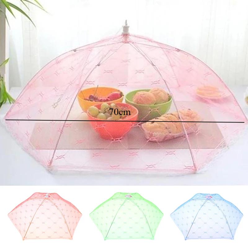 

Новейшие зонтичные пищевые чехлы для еды от комаров, чехол для стола, домашний пищевой чехол, кухонные гаджеты для готовки 1pcs