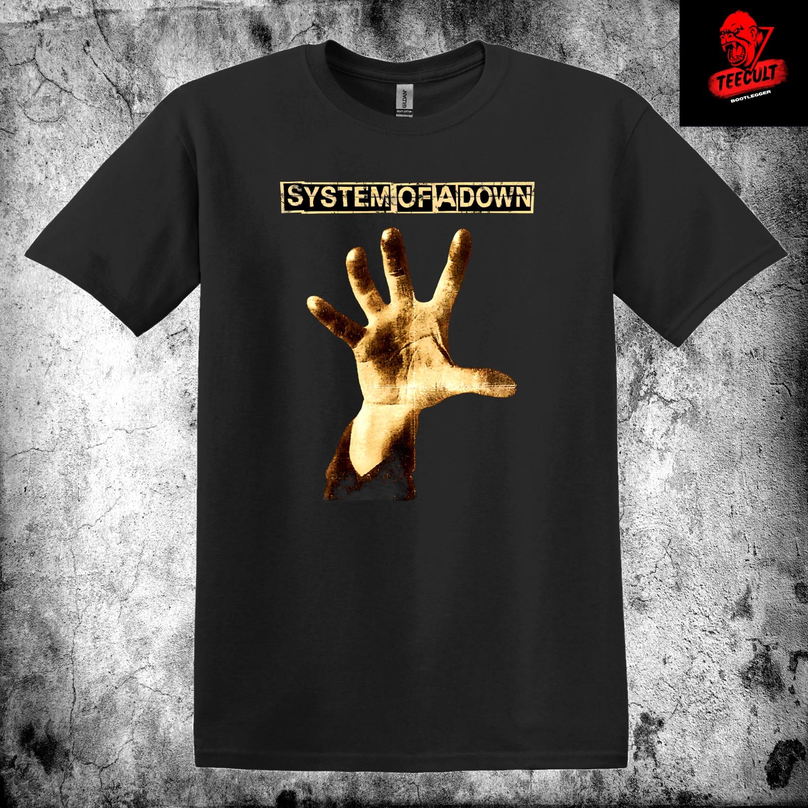 Men s and Women s T-shirts System of a Down Metal Rock Band Unisex Cotton Premium S
