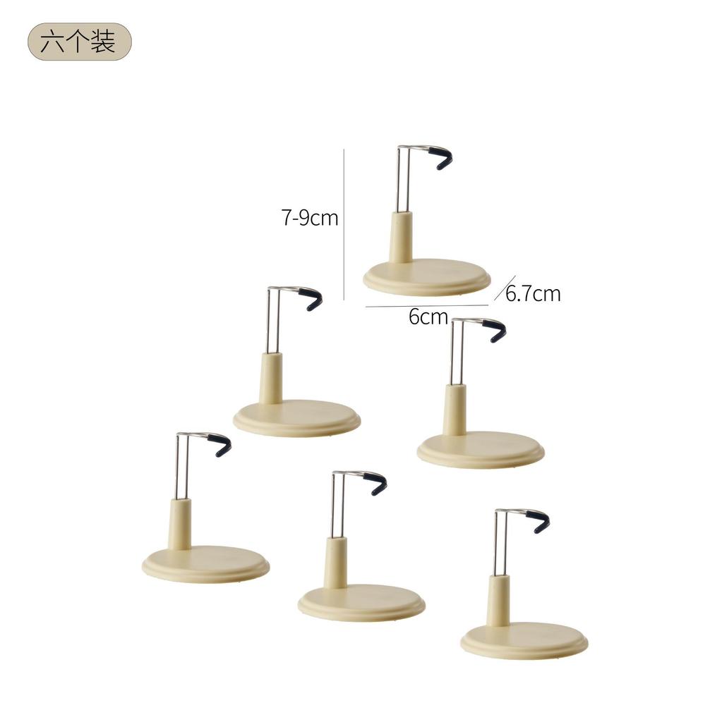 Stohovatelný úložný box na panenky s ochranou proti prachu, pouzdro Labubu látková smaltovaná panenka držák na panenky výstavní box.