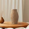Hand Woven Flower Vase DIY Flower Arrangement Office Desktop Ornaments Imitation Vine Home Living Room Art Decorations
