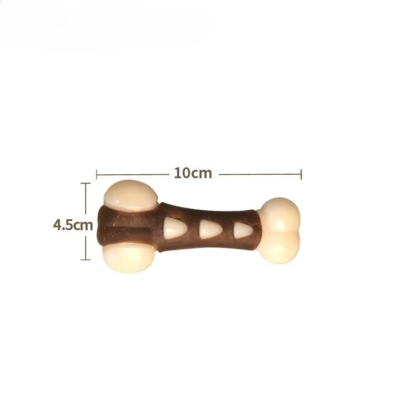 

Durable Nylon Dog Chew Toys for Aggressive Chewers Indestructible Bite Resistant Bone Teething Stick Puppy Toys for Small Medium XS