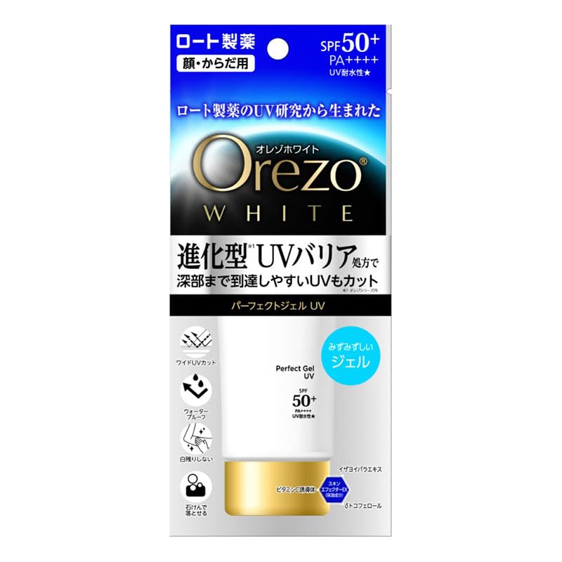 

Rohto Pharmaceutical Orezo White Perfect Gel UV 50g (SPF50+ PA++++)