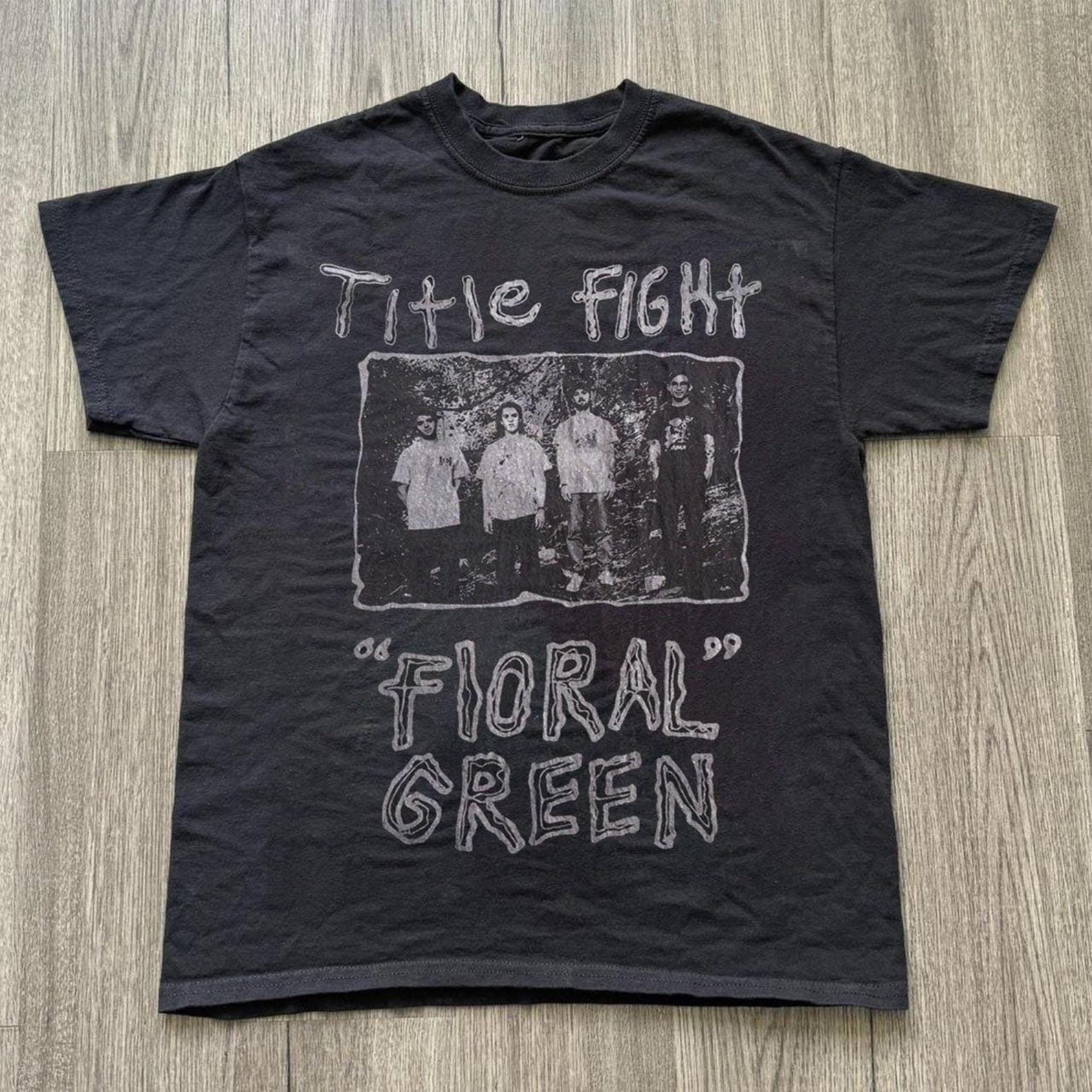 Title Fight T-Shirt 90s , Unisex Cotton. band tees, , Alt rock , Goth Clothing, S