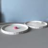 Resin Tray Mold Jewelry Tray Mold Silicone Coasters Mold Round Epoxy Mold for Casting Dish Storage Home Decors Art Craft