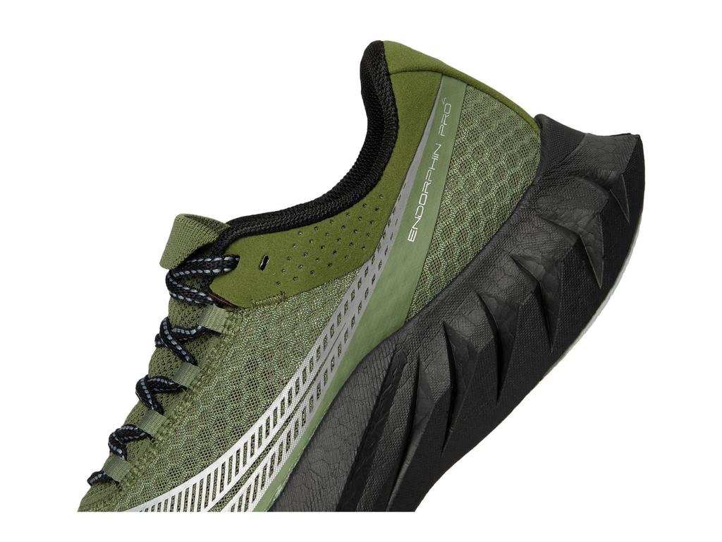 Saucony ENDORPHIN PRO 4 Running Shoes for cm Men, OLIVINE/BLACK, 28.0