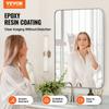 Square Wall Mounted Mirror 22" X 30" Mirror with Aluminium Alloy Frame