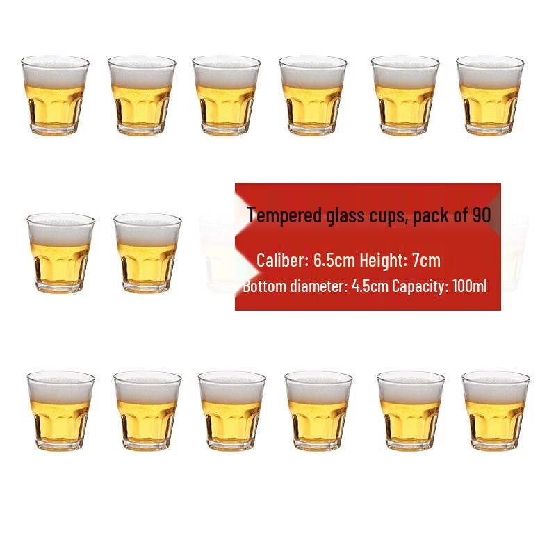 Tempered Octagonal Bullet Shot Glass