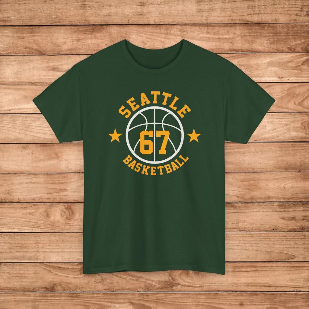 Seattle Basketball Vintage Premium Unisex T-Shirt - Super Sonics