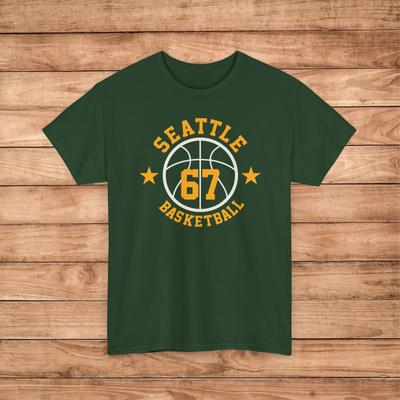 Seattle Basketball Vintage Premium Unisex T-Shirt - Super Sonics