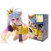 10Cm No Game No Life Anime Figure Desktop Cute Cat Ear Shiro Action Figure Room Decorations Pvc Adult Collection Model Doll Toys