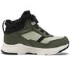 Skechers Kids Comfortable Soft Versatile Knob Fleece Warm Wear-Resistant Non-Slip High-Top Boots Kids boots Olive-Green 405301L-OLV