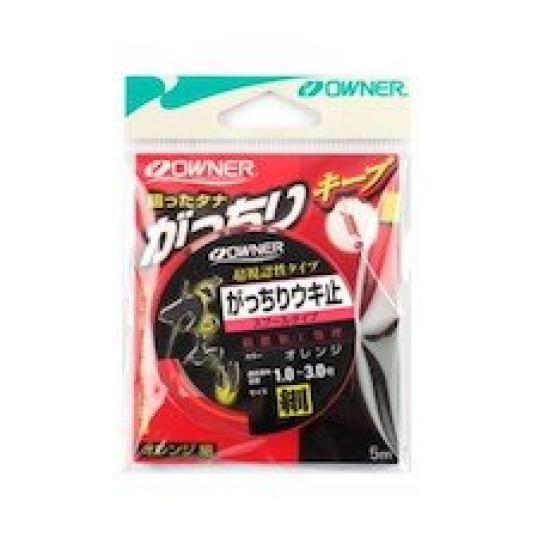 

OWNER Solid float stop Orange thin (spool type)